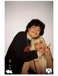 a man and a woman posing for a photo